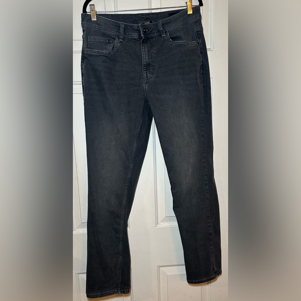 tpj Jeans Mens 32x32 Gray‎ Slim Thick  Stretch Denim Modern Casual Pants Jeans.